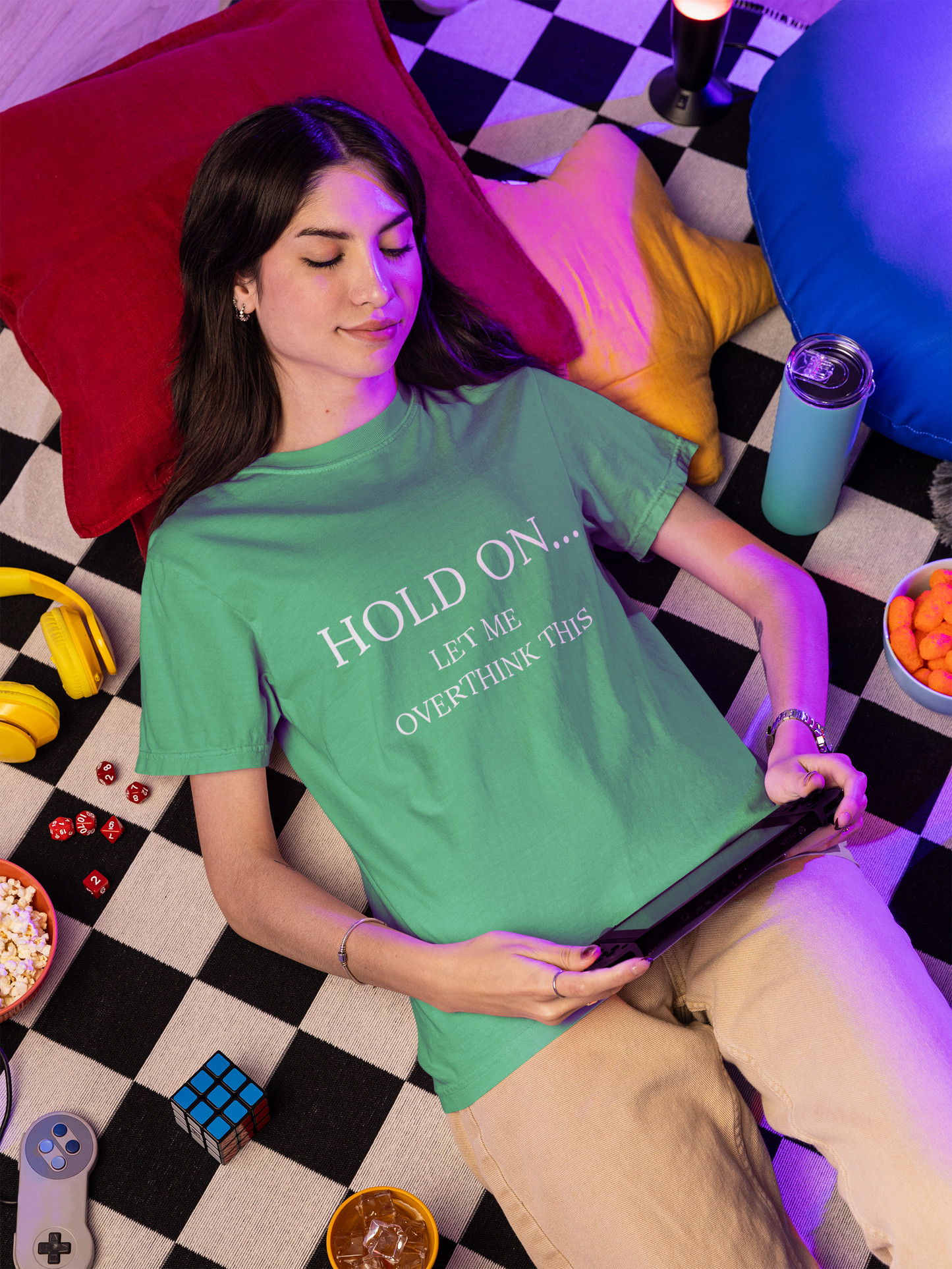 Hold On Let Me Overthink This T-Shirt — Trendy Casual Tee
