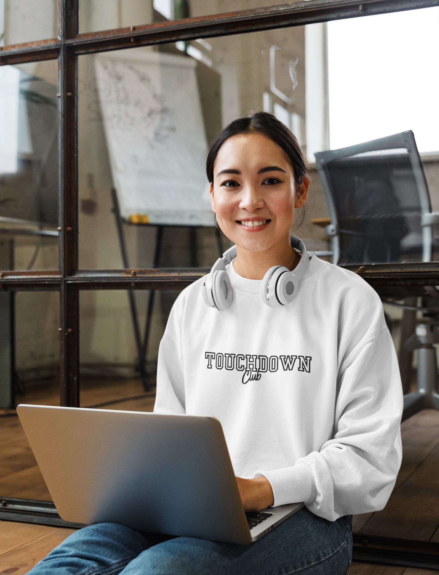 Women's Touchdown Club Cropped Pullover Sweatshirt