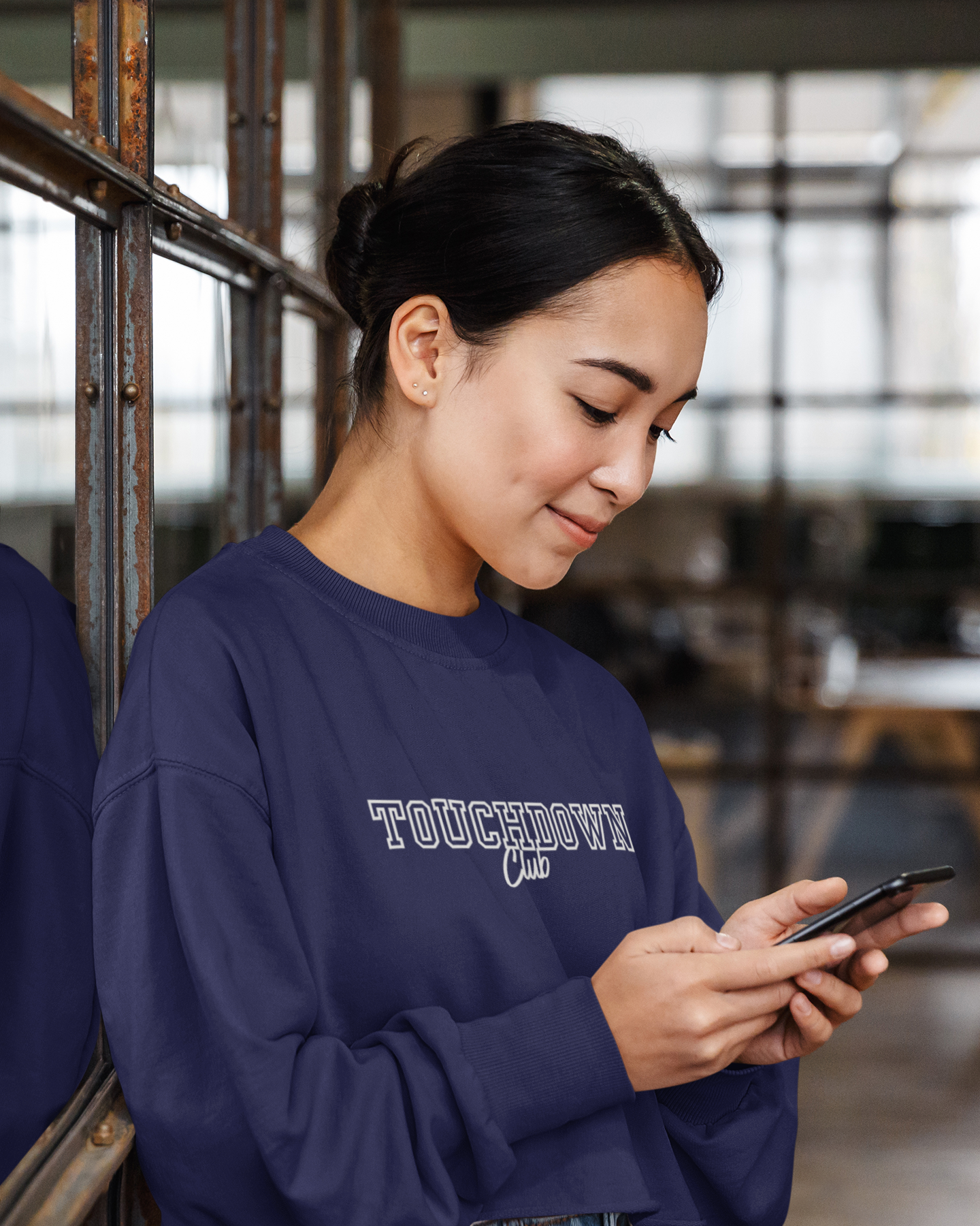 Women's Touchdown Club Cropped Pullover Sweatshirt
