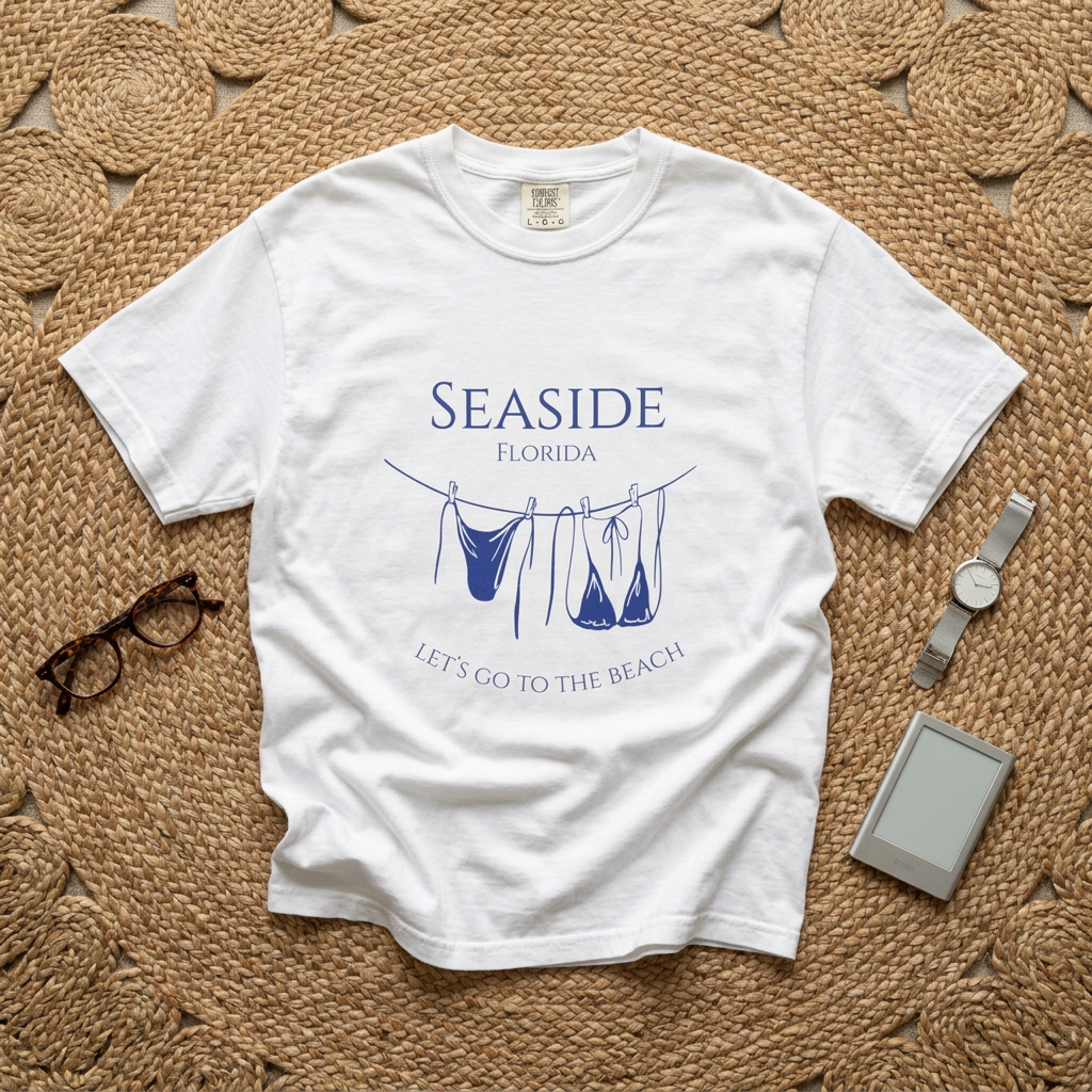 Seaside Florida 'Let's Go to the Beach' T-Shirt