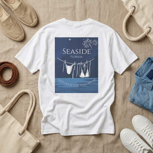 Let's Go to the Beach Seaside Florida Graphic T-Shirt