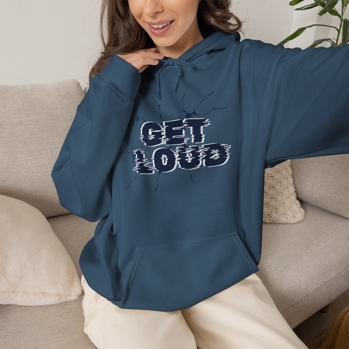 Get Loud Motivational Hoodie