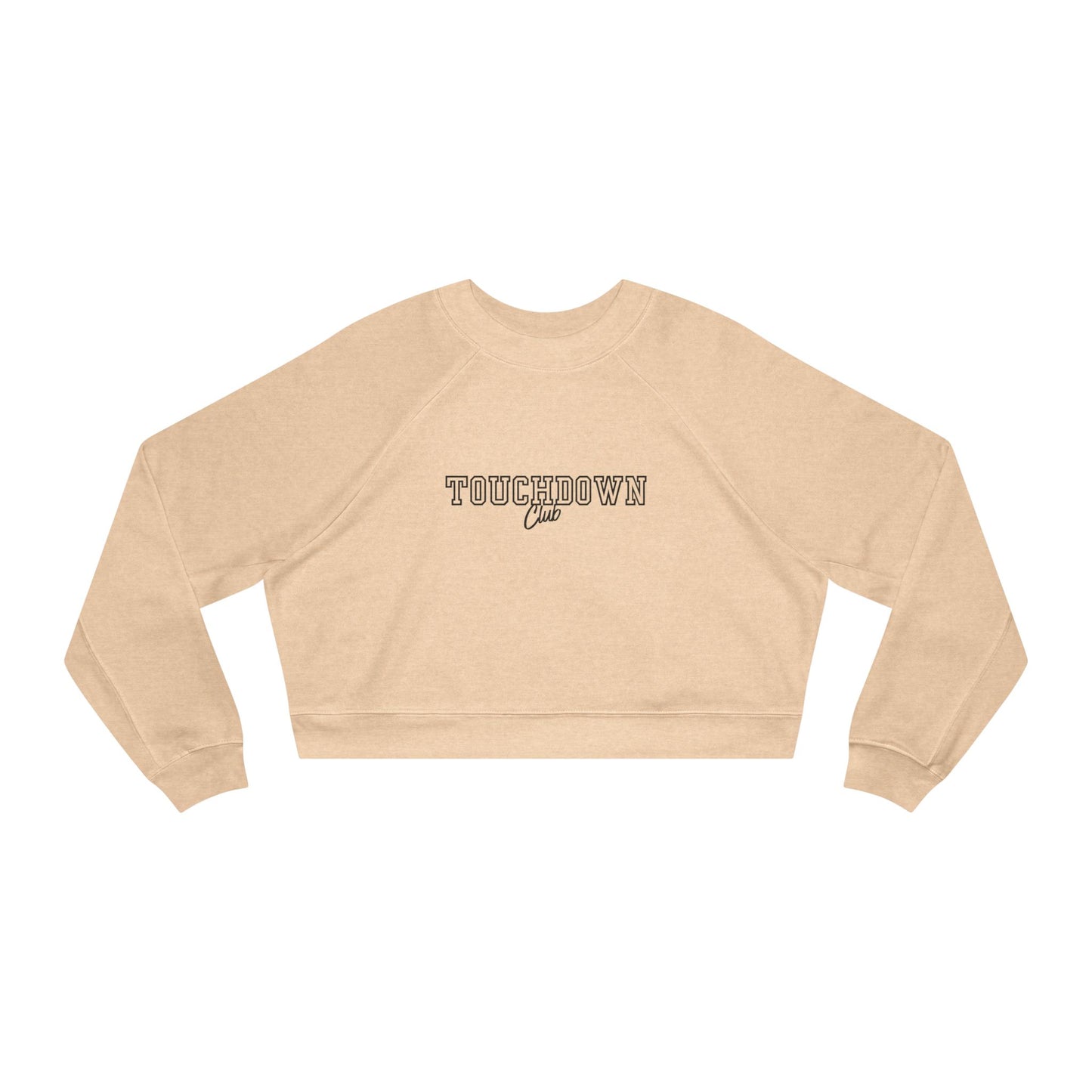 Women's Touchdown Club Cropped Pullover Sweatshirt