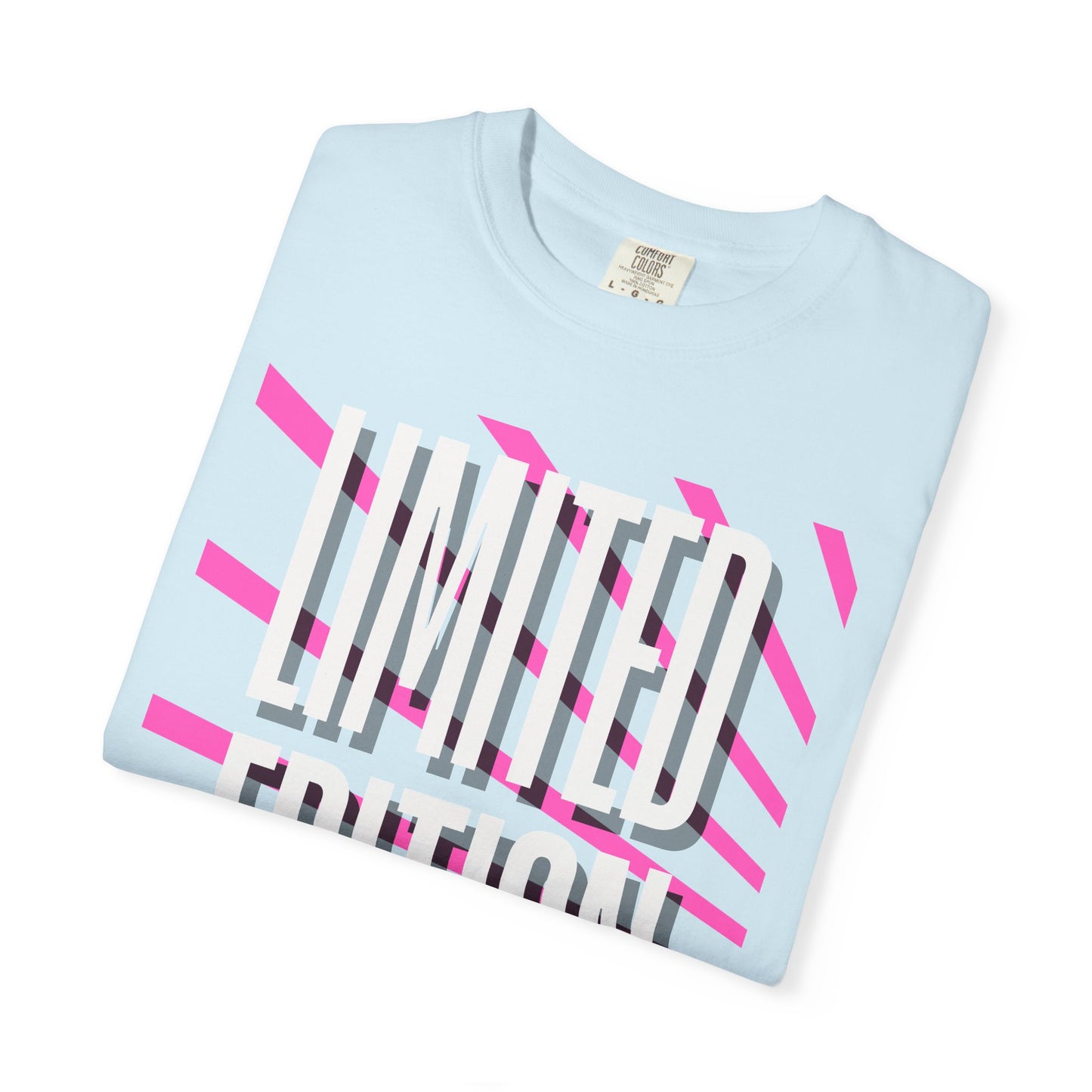 Limited Edition T-Shirt — Retro Pink Stripe Graphic