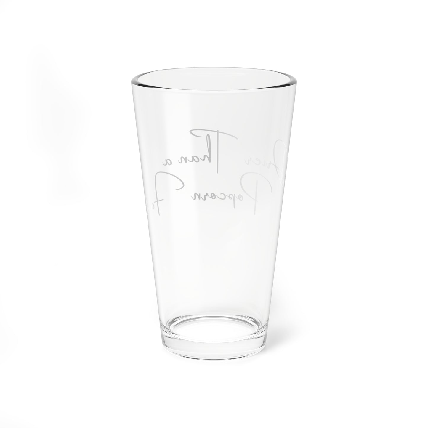 Funny Pint Glass, 16oz, Drier than a Popcorn Fart