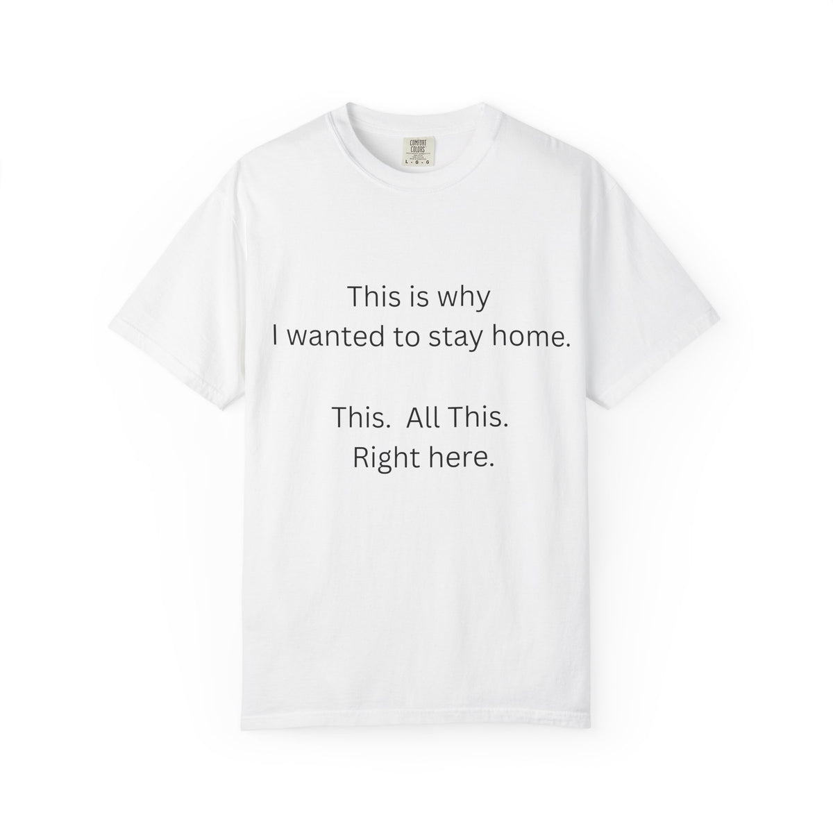 This is Why I Wanted to Stay Home T-shirt