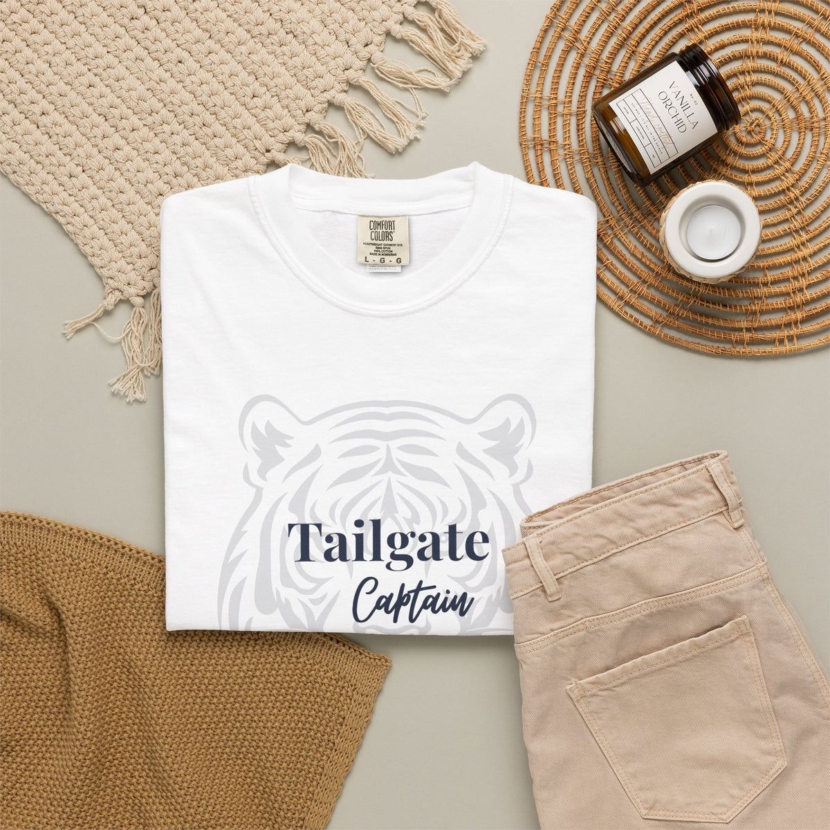 Tailgate Captain Tiger T-Shirt