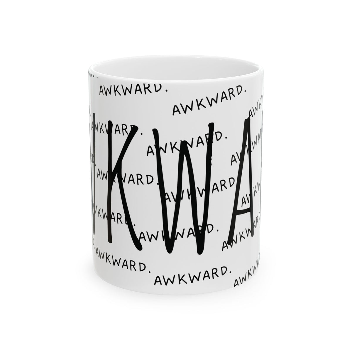 Awkward Ceramic Mug