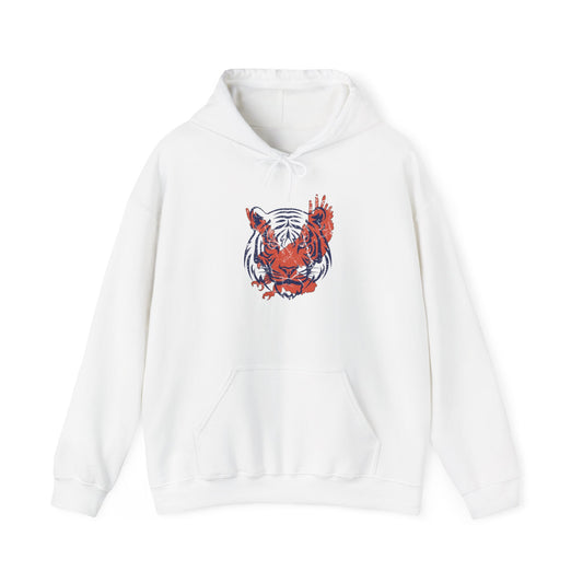 Sports Team Hoodie - Unisex Heavy Blend Sweatshirt, football fans, Game Day Hoodie, College Football Sweatshirt, Auburn University