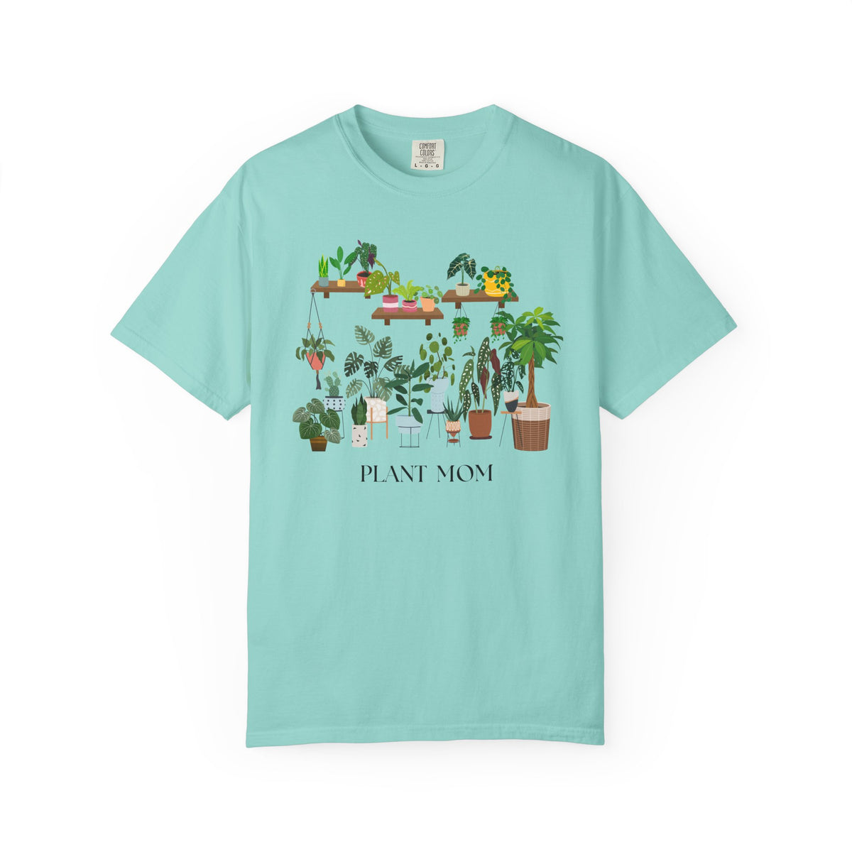 Plant Mom Botanical Houseplant T-Shirt