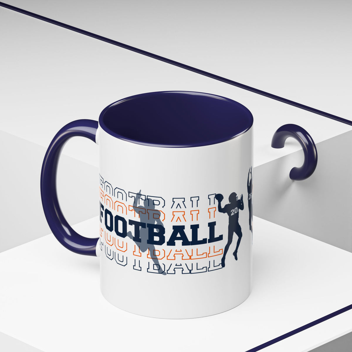 Game Day Football Accent Coffee Mug