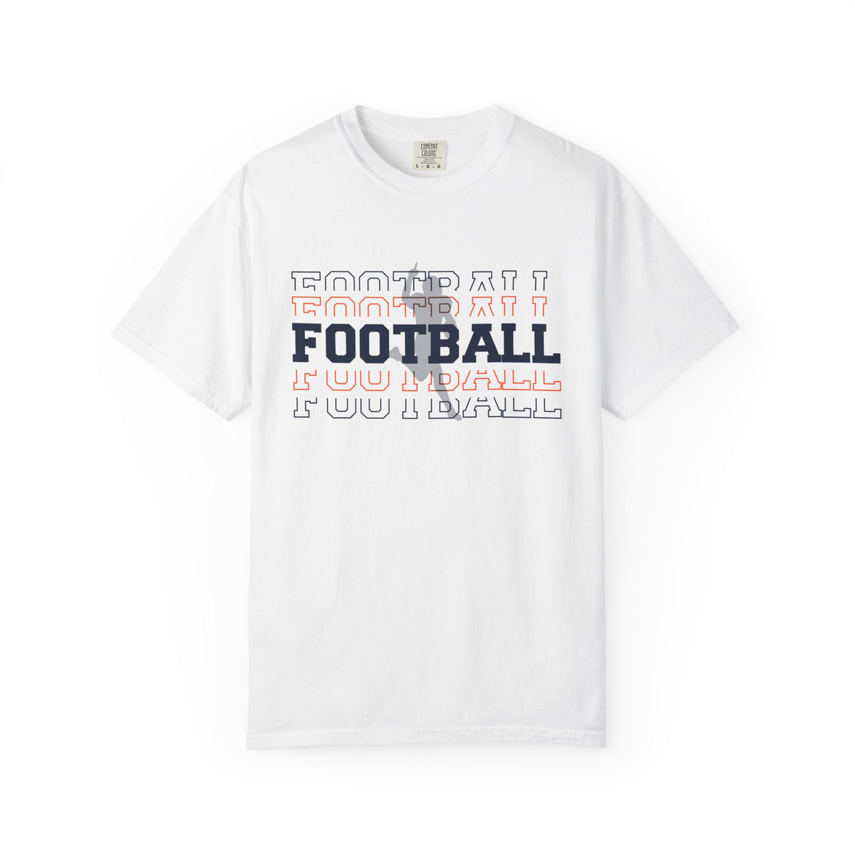 Game Day Football T-Shirt -'FOOTBALL' Front & 'GAME DAY' Back