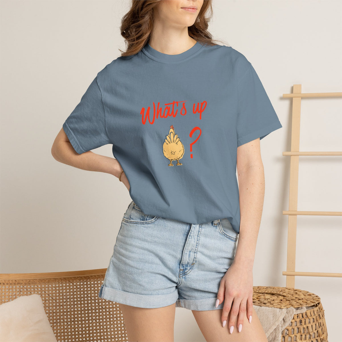 What's Up Chicken Butt T-Shirt
