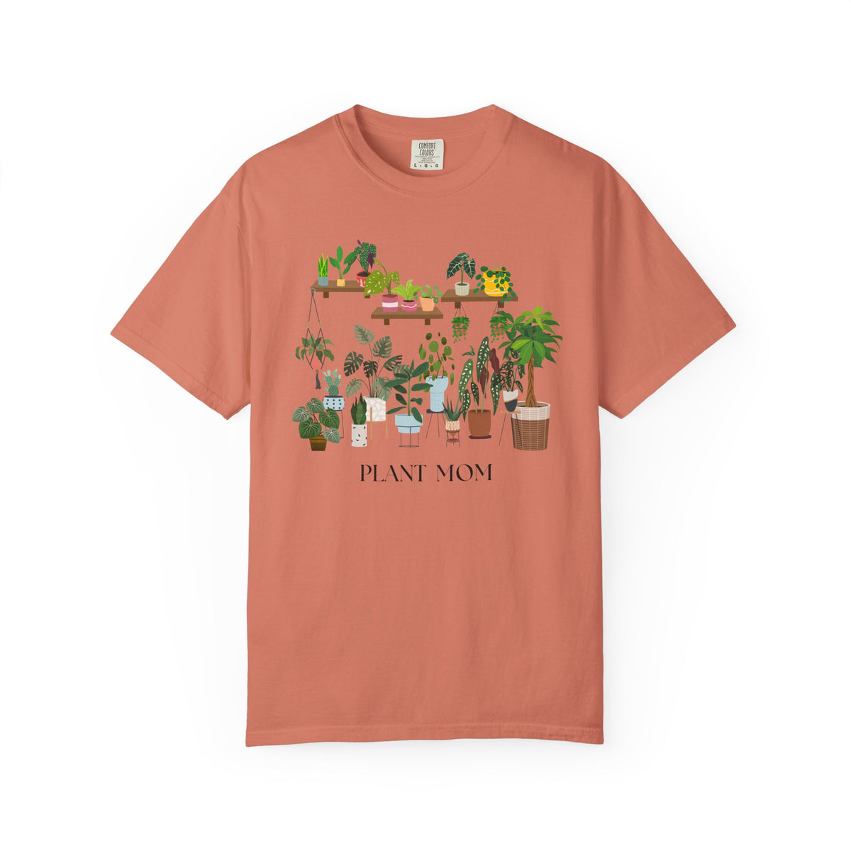 Plant Mom Botanical Houseplant T-Shirt