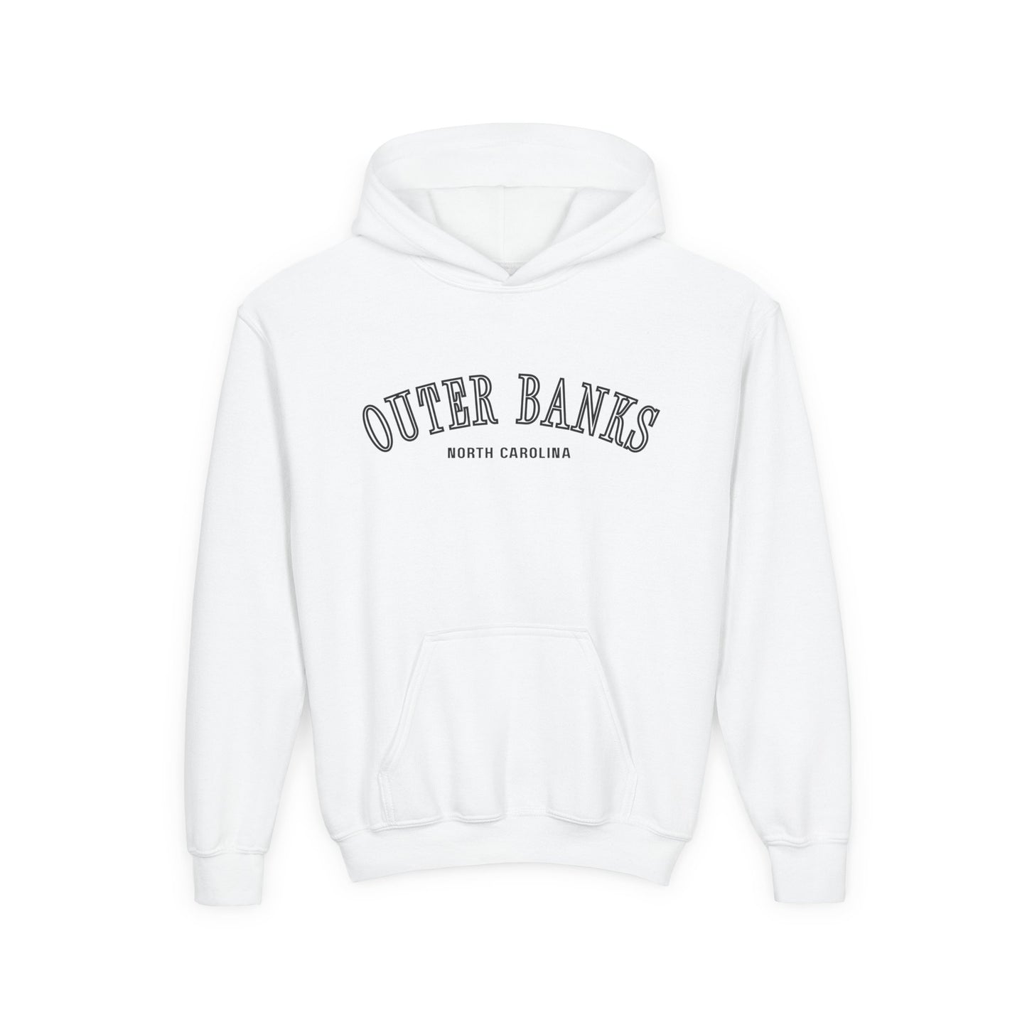 Outer Banks Youth Hoodie - Beach & Surf Club Sweatshirt for Kids, Perfect for Summer, Travel, Gifts, Surfing Lovers, Cozy Wear, coastal