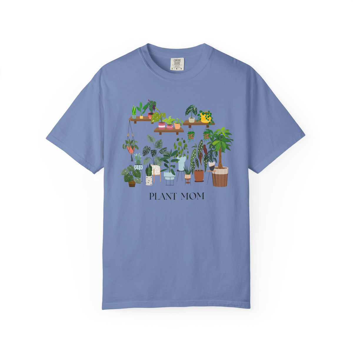 Plant Mom Botanical Houseplant T-Shirt