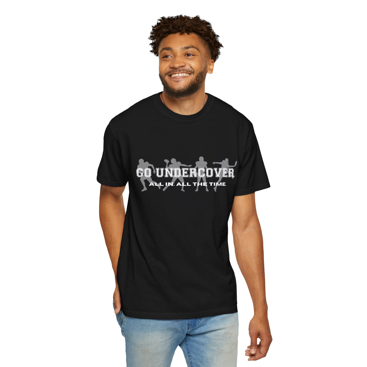 Go Undercover "All In All The Time" Comfort Colors Crew Tshirt