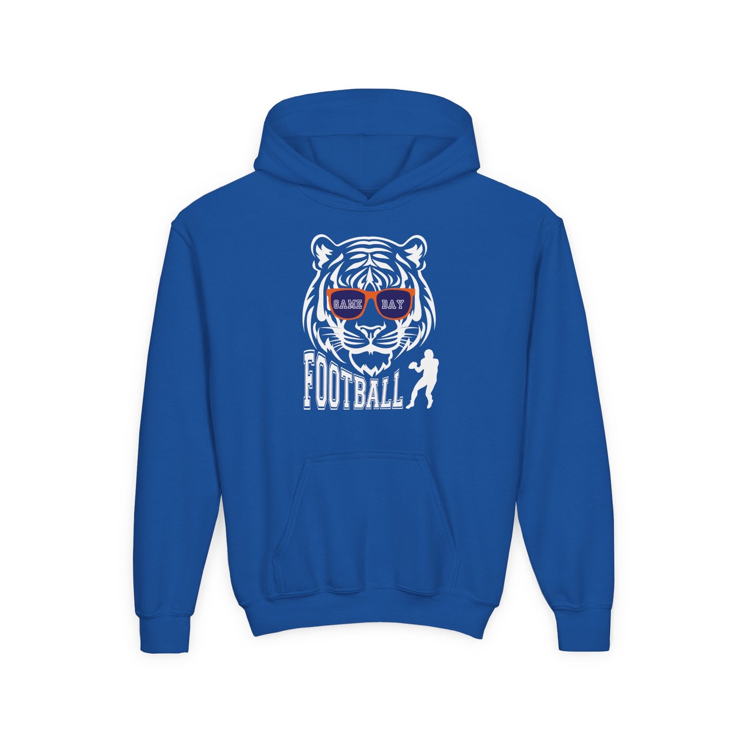 Youth Football Tiger Hoodie