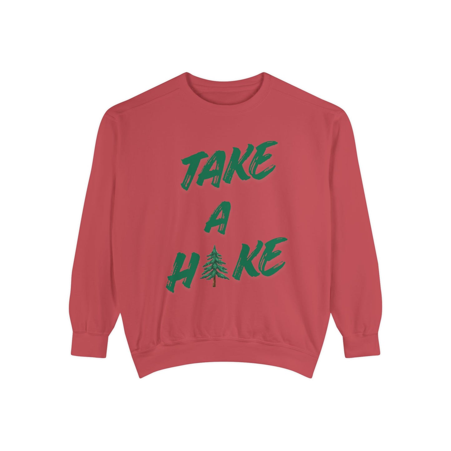 Take A Hike Sweatshirt — Outdoor Graphic Crewneck for Hikers & Nature Lovers