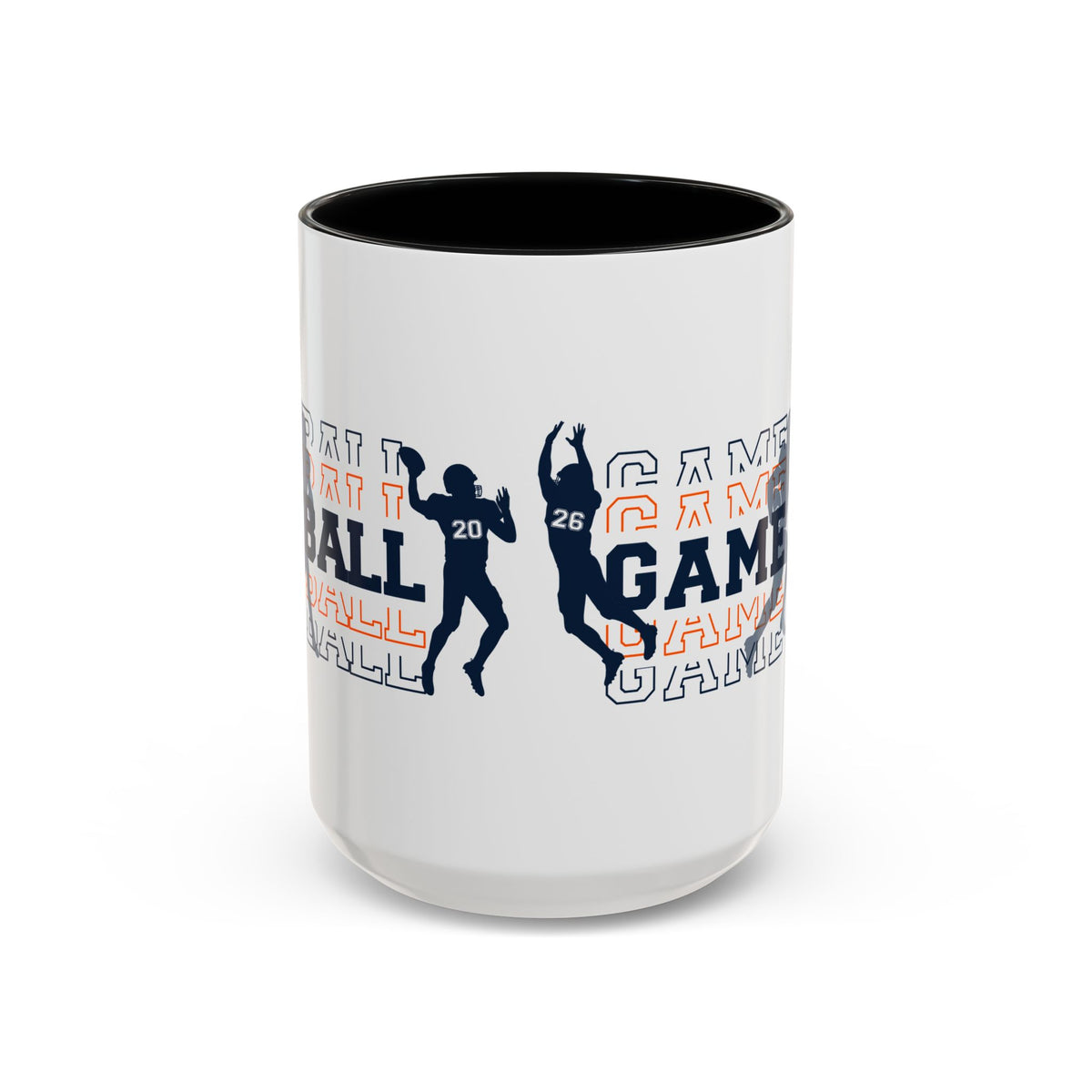 Game Day Football Accent Coffee Mug