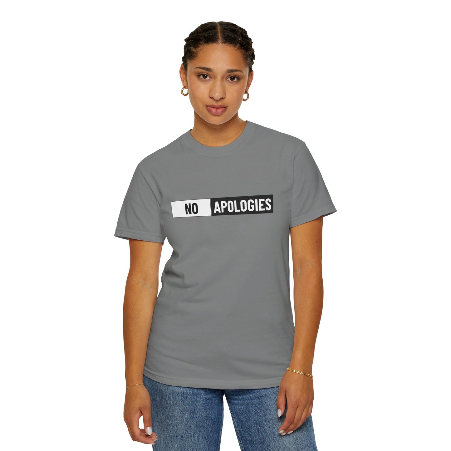 "No Apologies" Graphic Tee