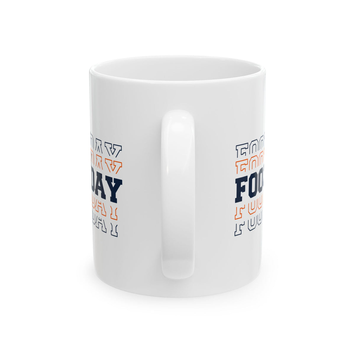 Game Day Football Ceramic Mug