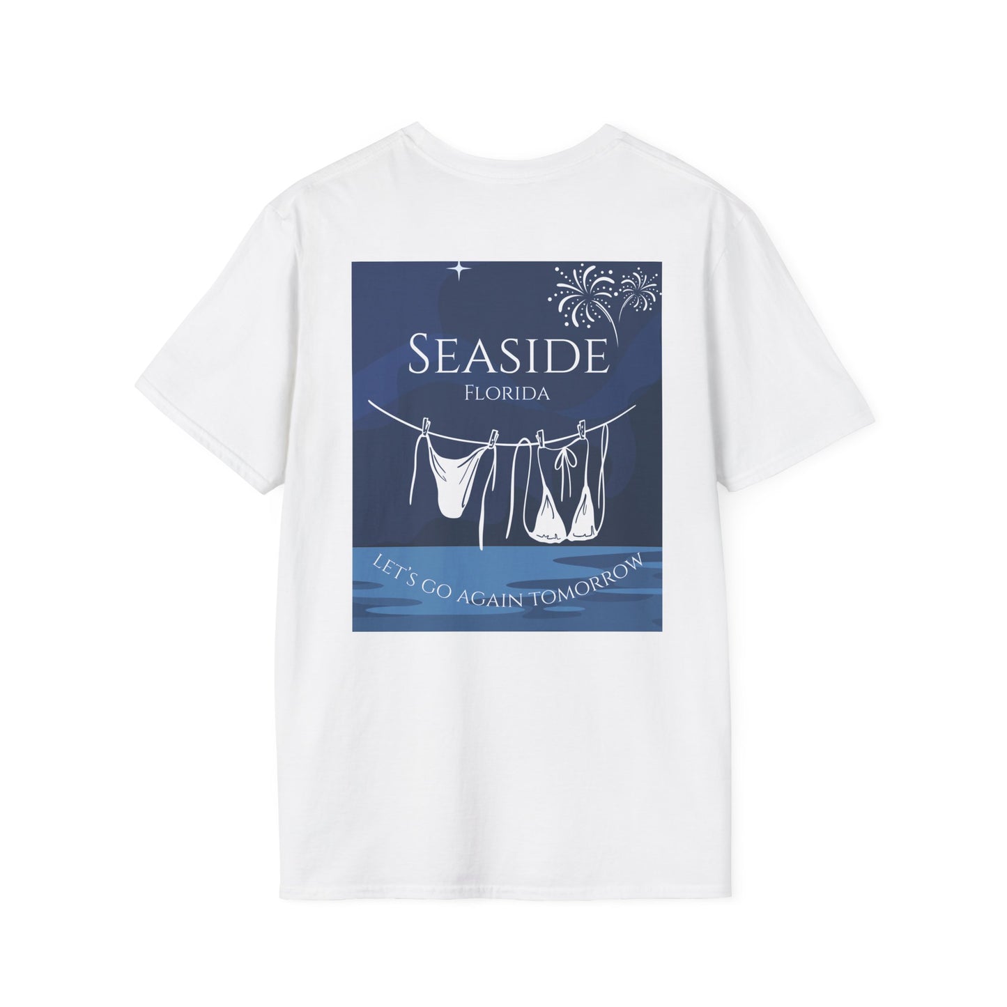 Seaside Florida Graphic T-Shirt — "Let's Go to the Beach" Coastal Tee