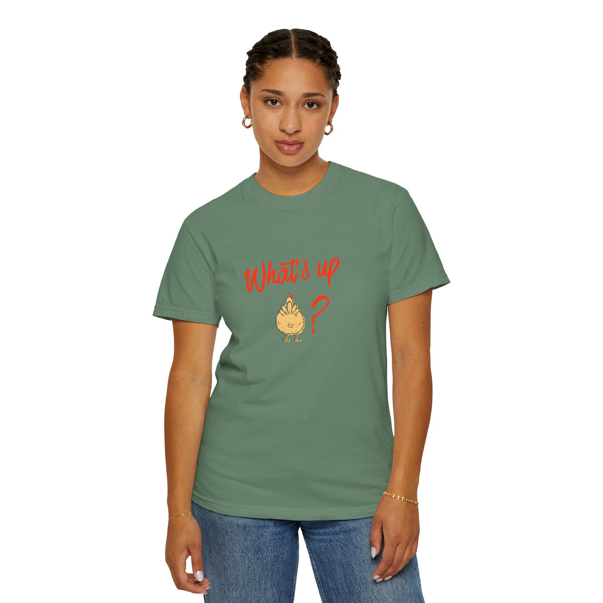 What's Up Chicken Butt T-Shirt