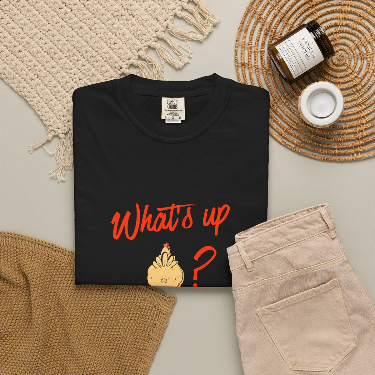 What's Up Chicken Butt T-Shirt