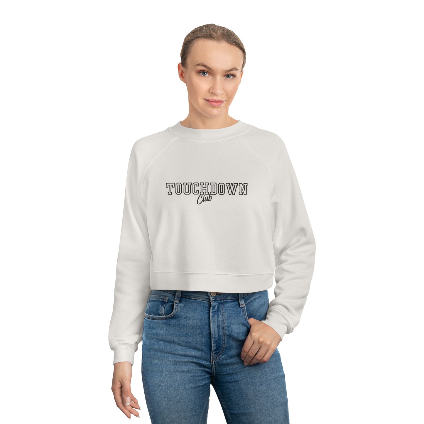 Women's Touchdown Club Cropped Pullover Sweatshirt