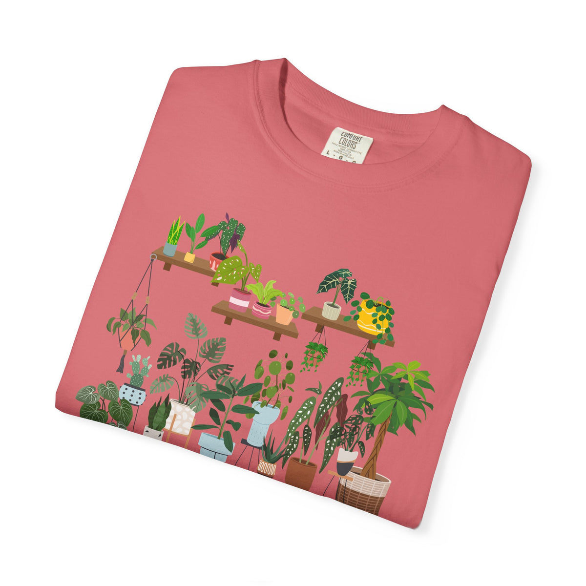 Plant Mom Botanical Houseplant T-Shirt