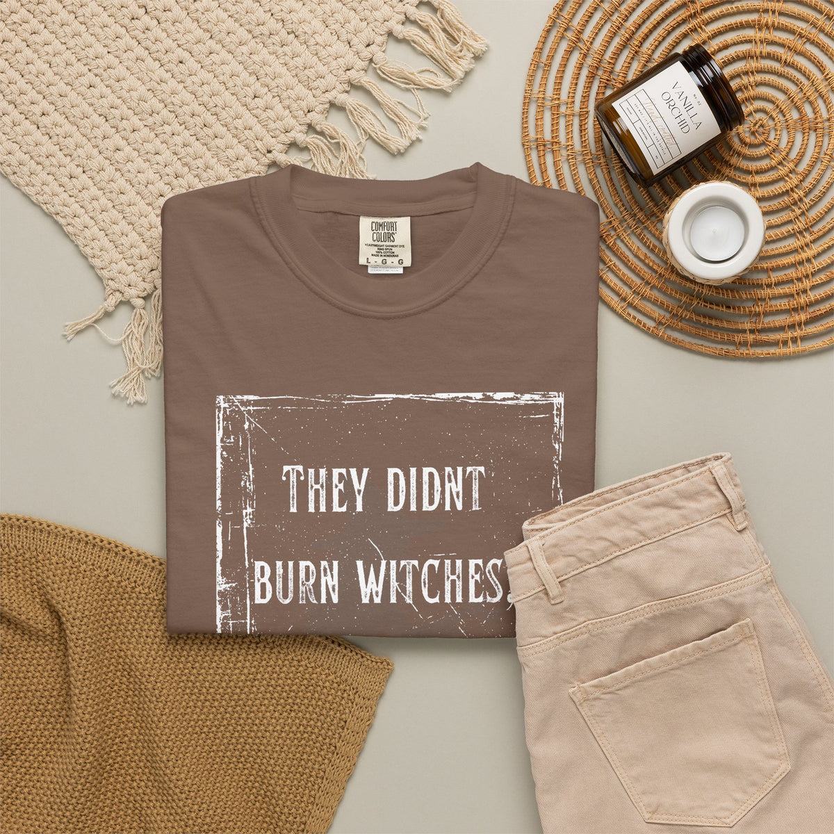 They Didn’t Burn Witches, They Burned Women T-Shirt