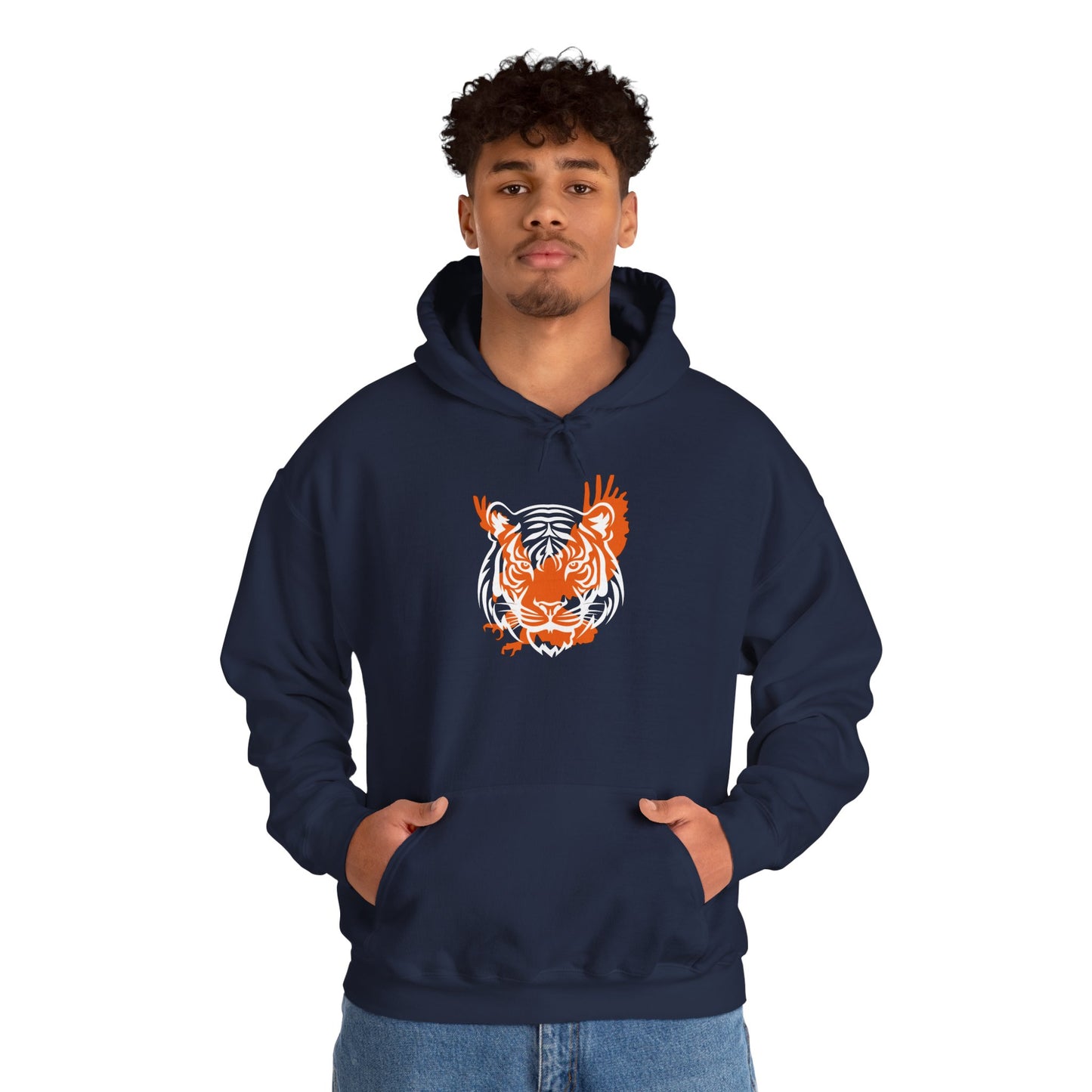 Sports Team Hoodie - Unisex Heavy Blend Sweatshirt, football fans, Game Day Hoodie, College Football Sweatshirt, Auburn University