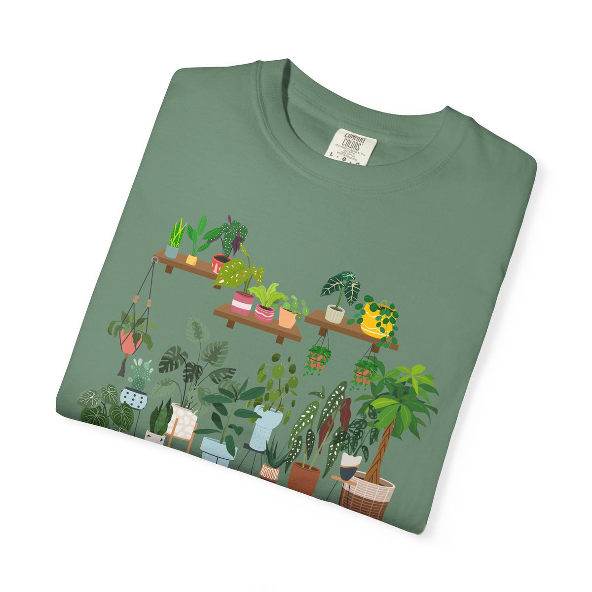 Plant Mom Botanical Houseplant T-Shirt
