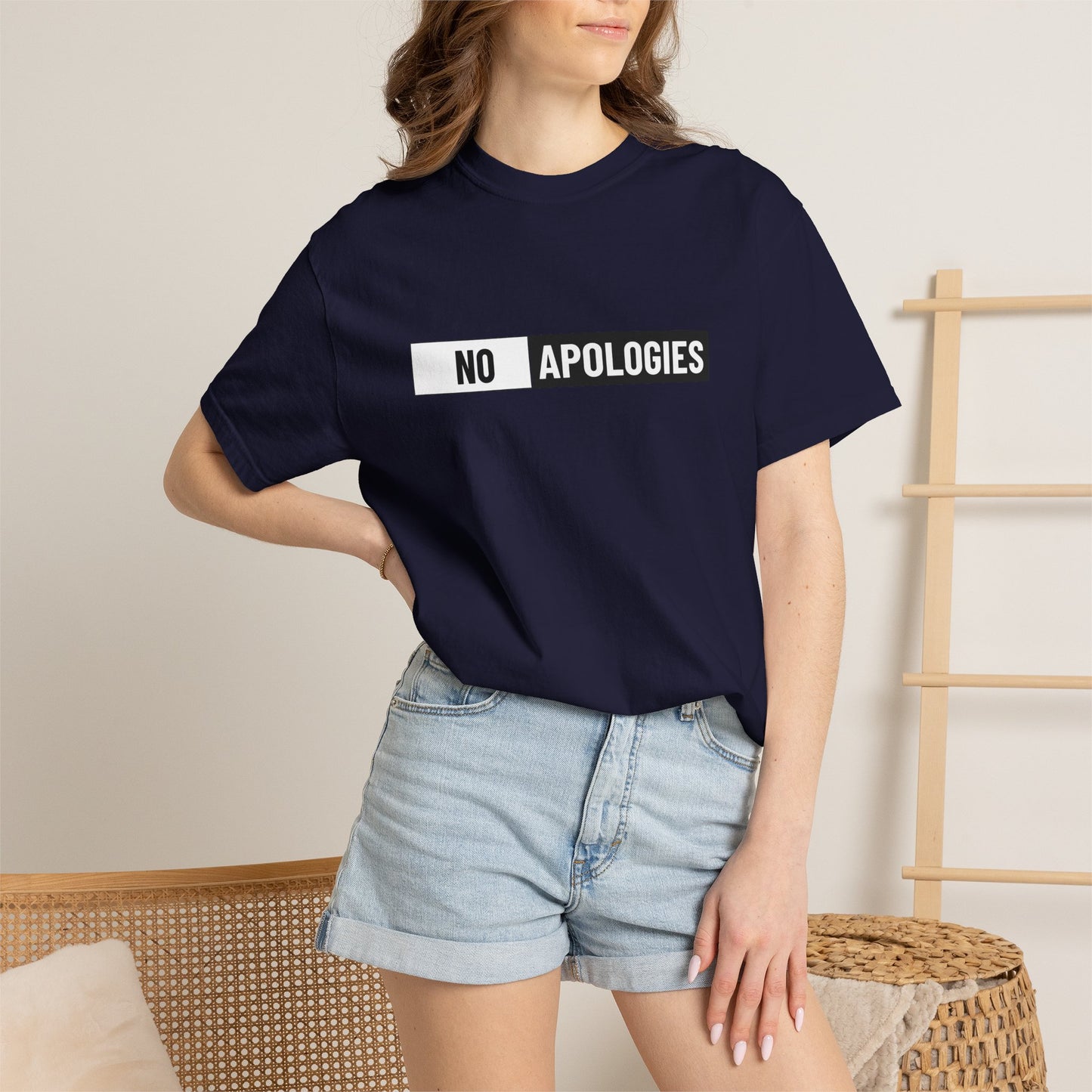 "No Apologies" Graphic Tee