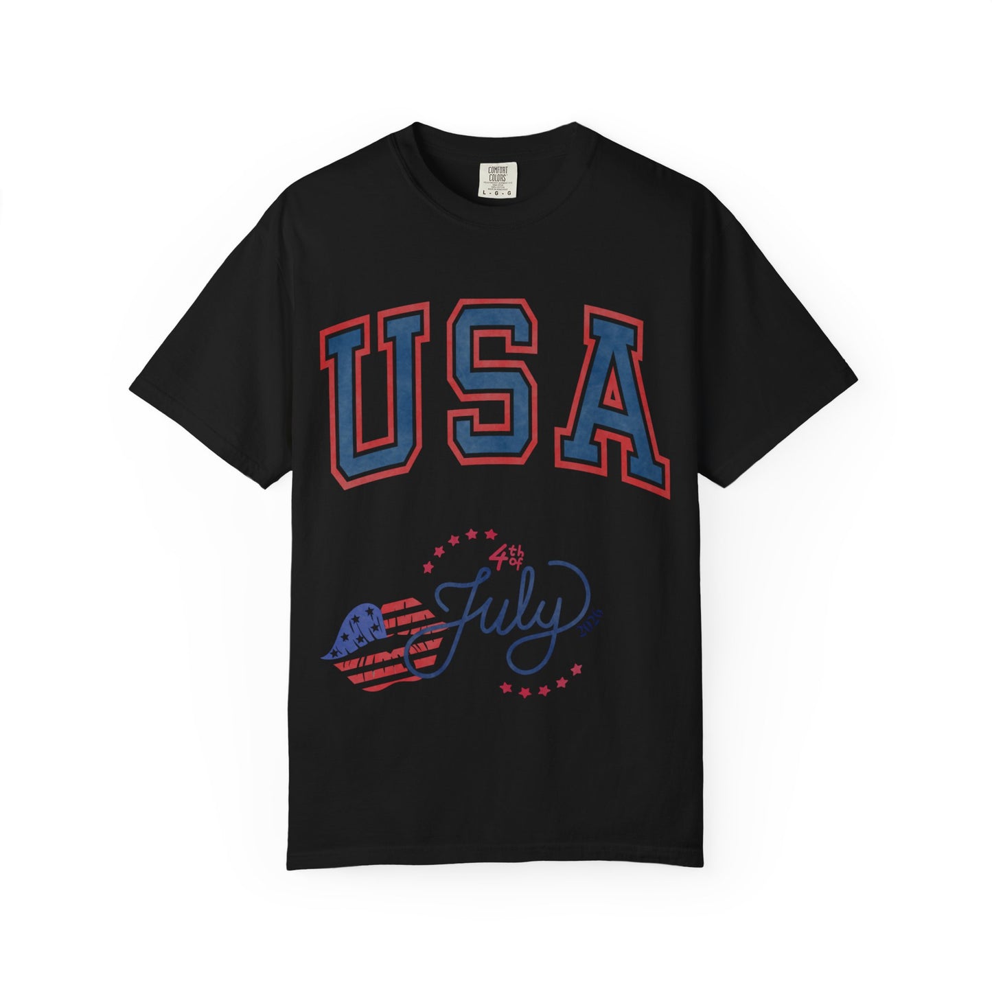 Fourth of July Faded T-Shirt — Vintage Independence Day Tee