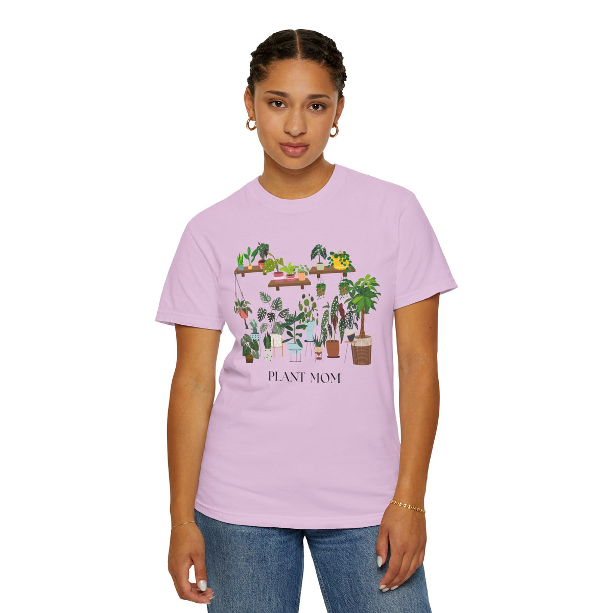 Plant Mom Botanical Houseplant T-Shirt
