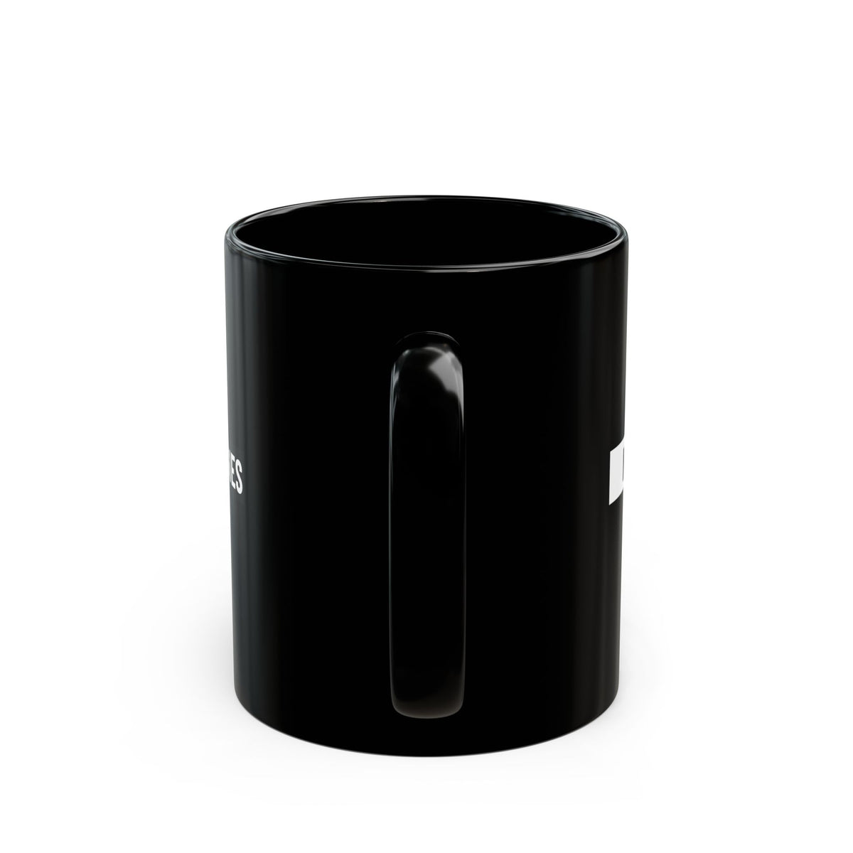 No Apologies Black Mug — Bold Statement Coffee Cup (11oz & 15oz)