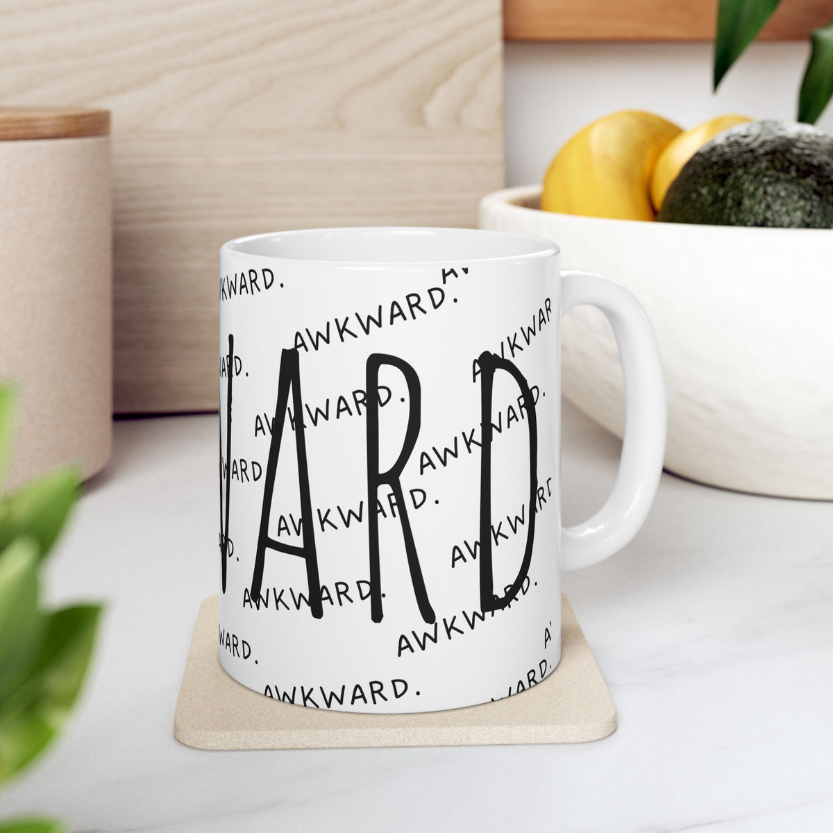 Awkward Ceramic Mug