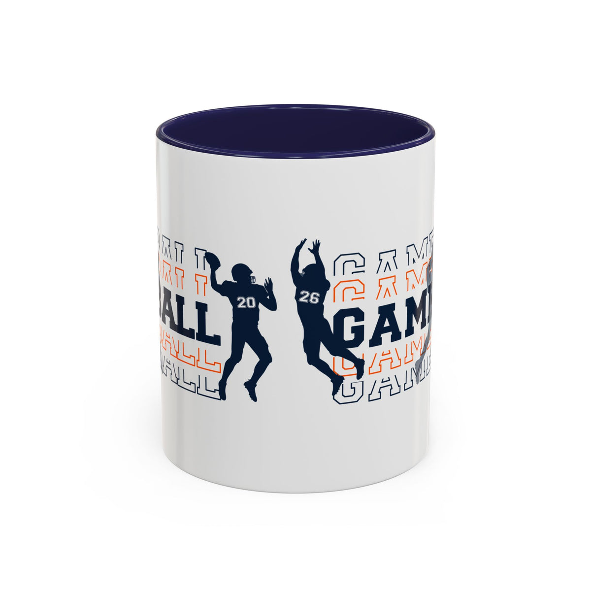 Game Day Football Accent Coffee Mug