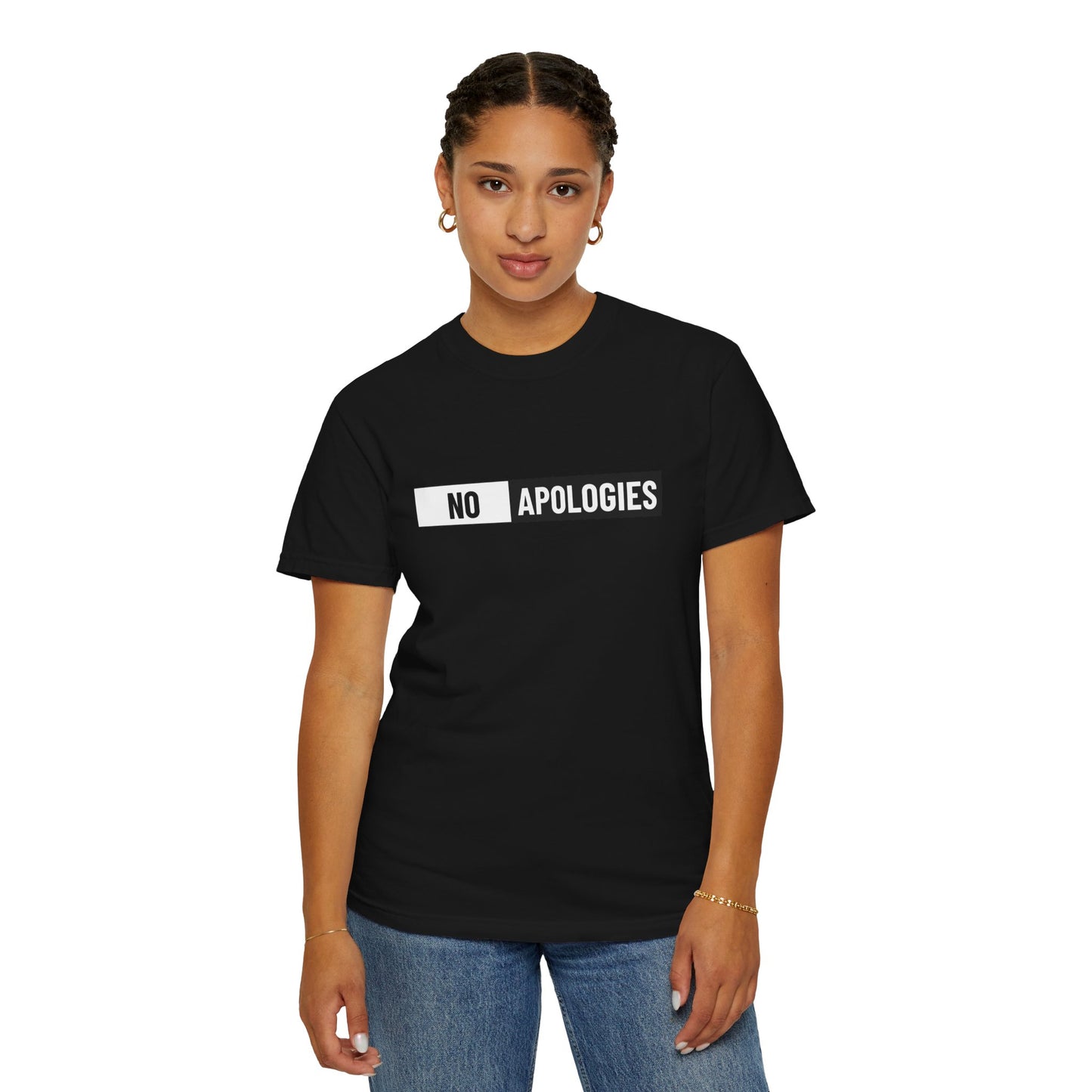 "No Apologies" Graphic Tee