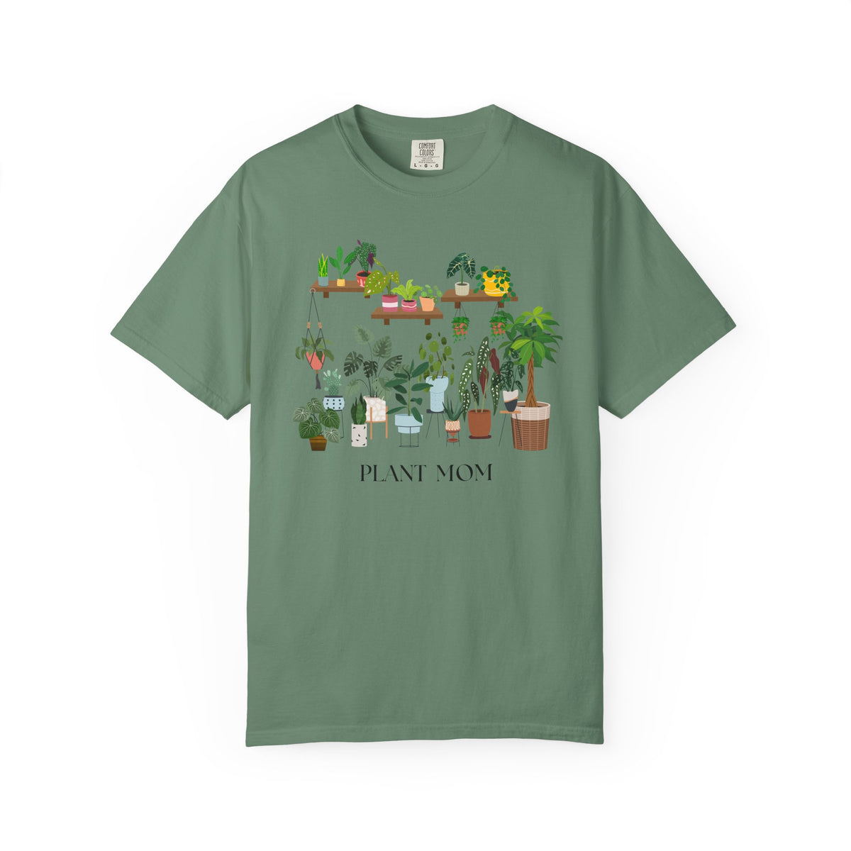 Plant Mom Botanical Houseplant T-Shirt