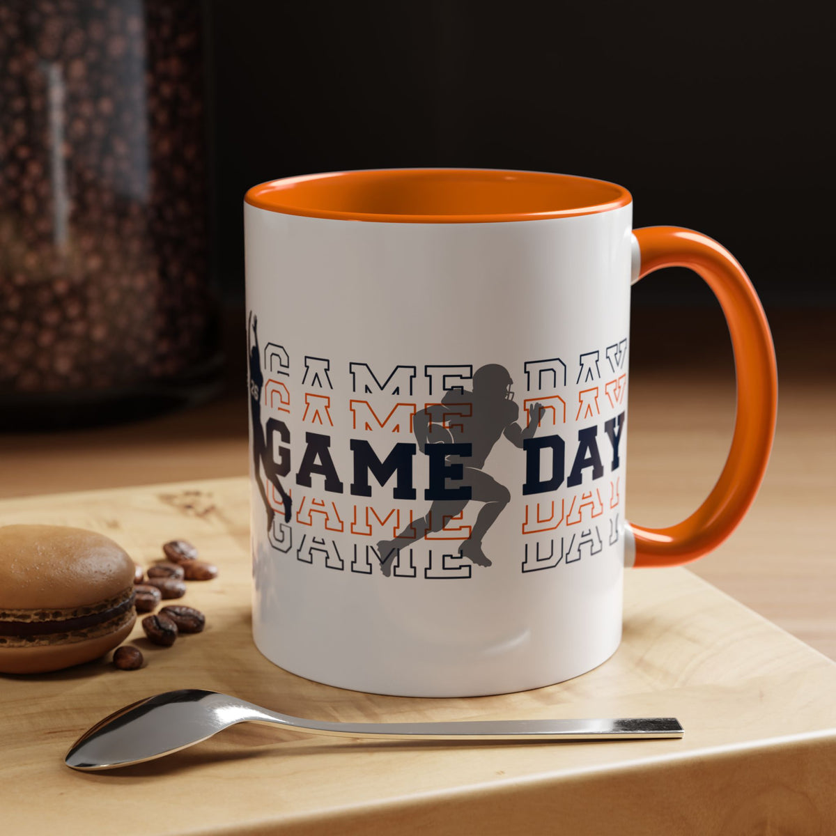 Game Day Football Accent Coffee Mug