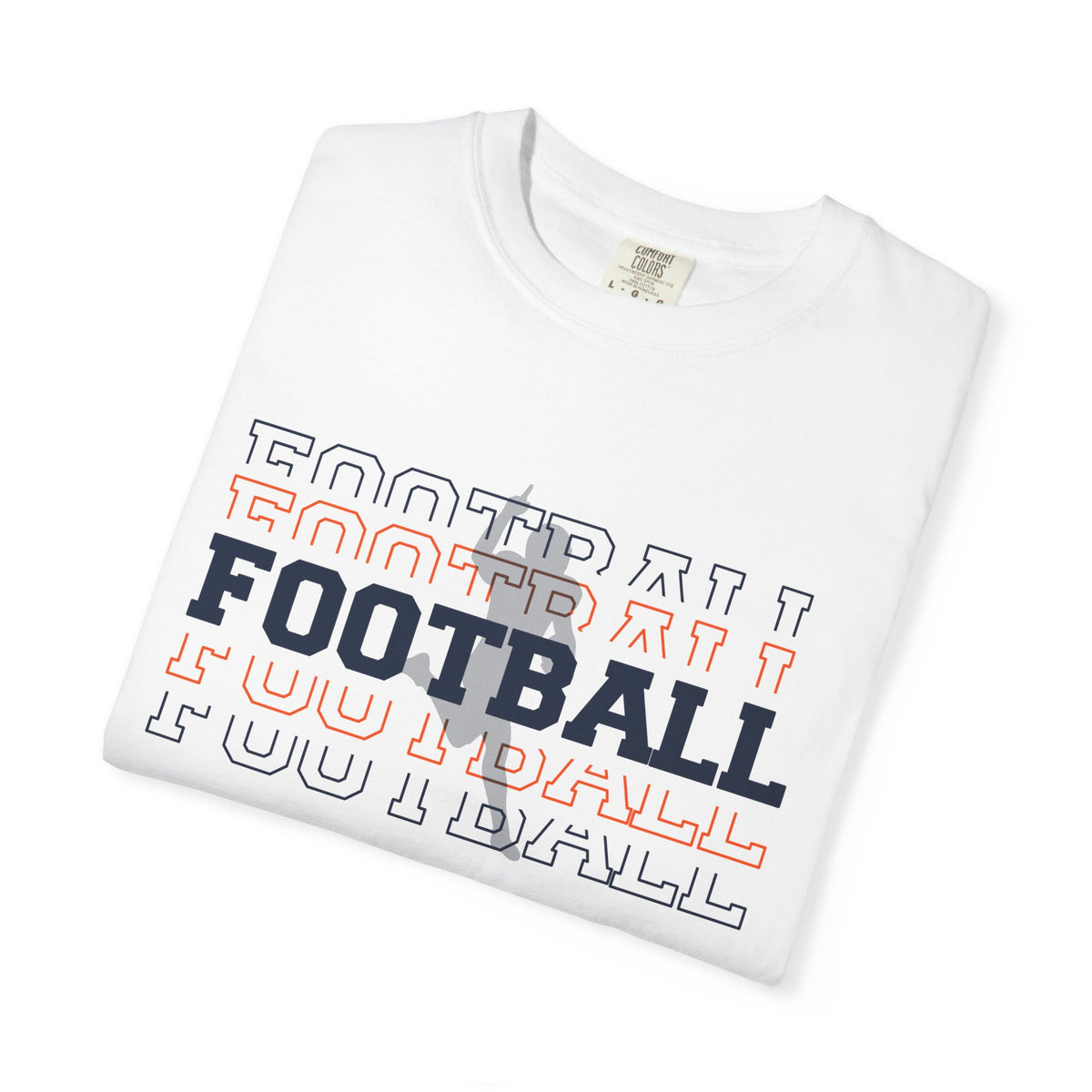 Game Day Football T-Shirt -'FOOTBALL' Front & 'GAME DAY' Back
