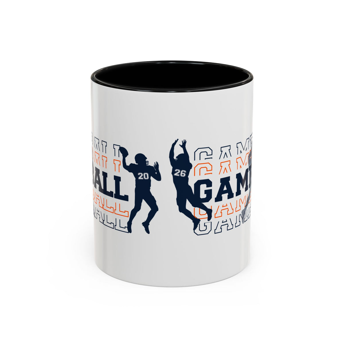 Game Day Football Accent Coffee Mug