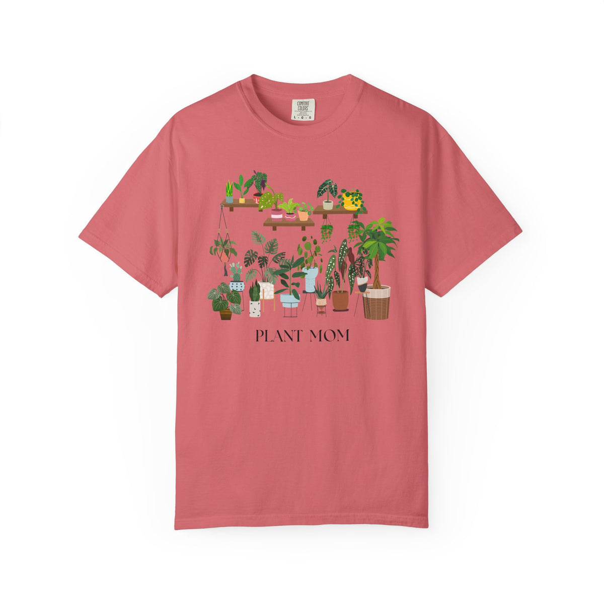 Plant Mom Botanical Houseplant T-Shirt