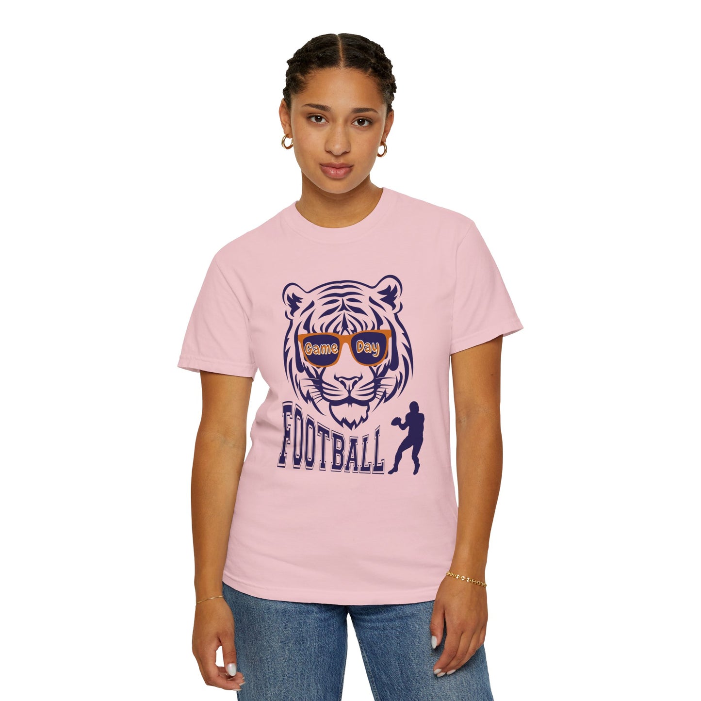 Game Day Tiger Football T-Shirt