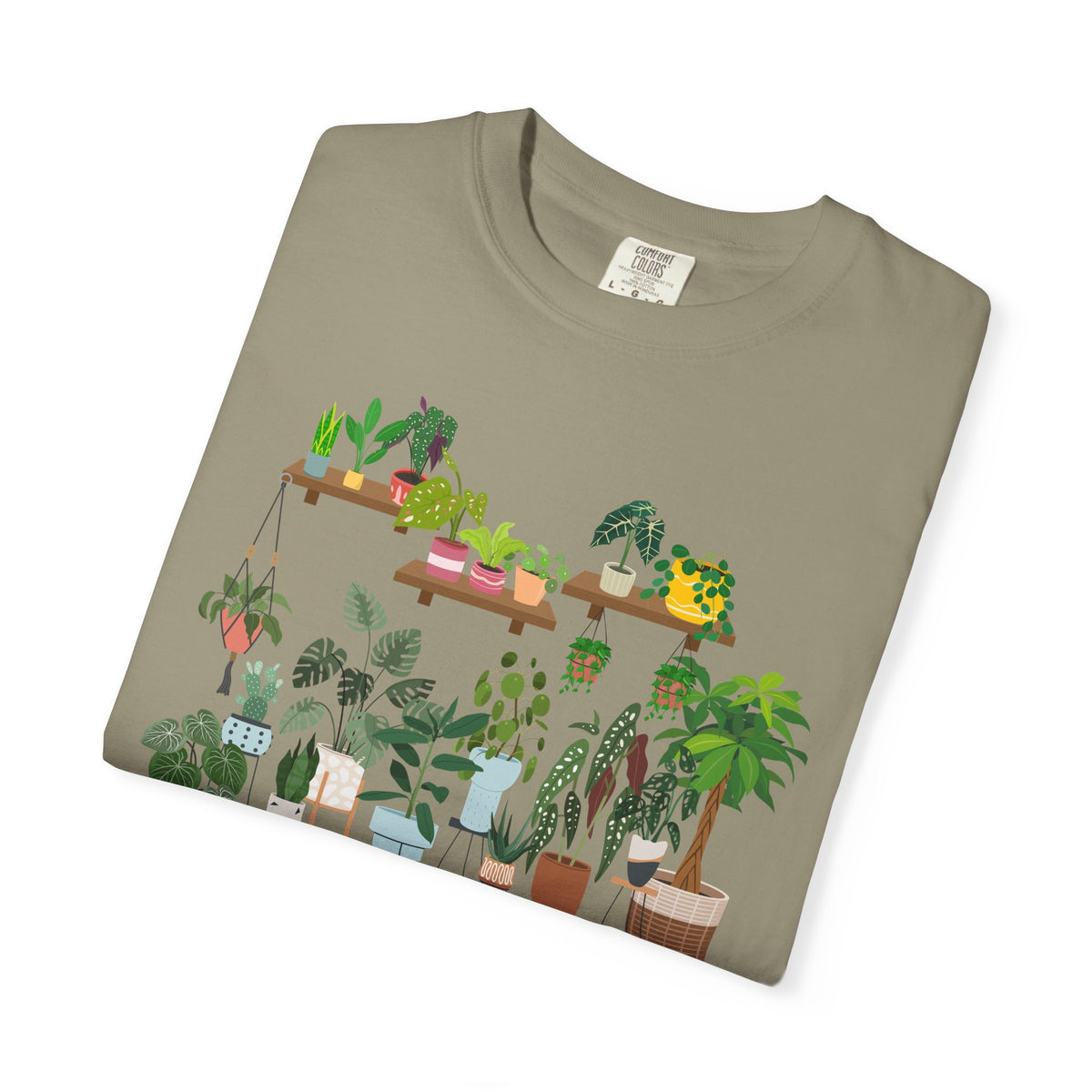 Plant Mom Botanical Houseplant T-Shirt