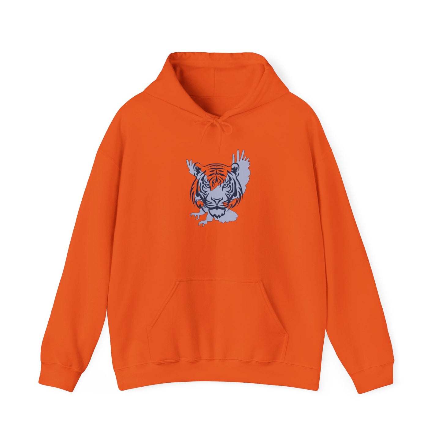 Unique Tiger/Eagle design, Unisex Hoodie, Cozy Sweatshirt, Gift for Auburn fan, Game Day Apparel, Unique Graphic Pullover, Gift for him/her