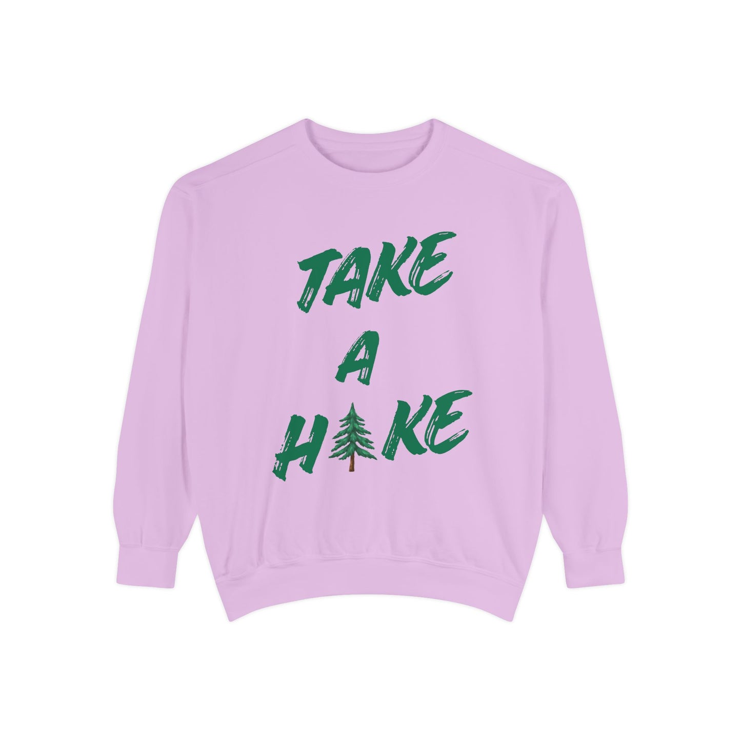 Take A Hike Sweatshirt — Outdoor Graphic Crewneck for Hikers & Nature Lovers